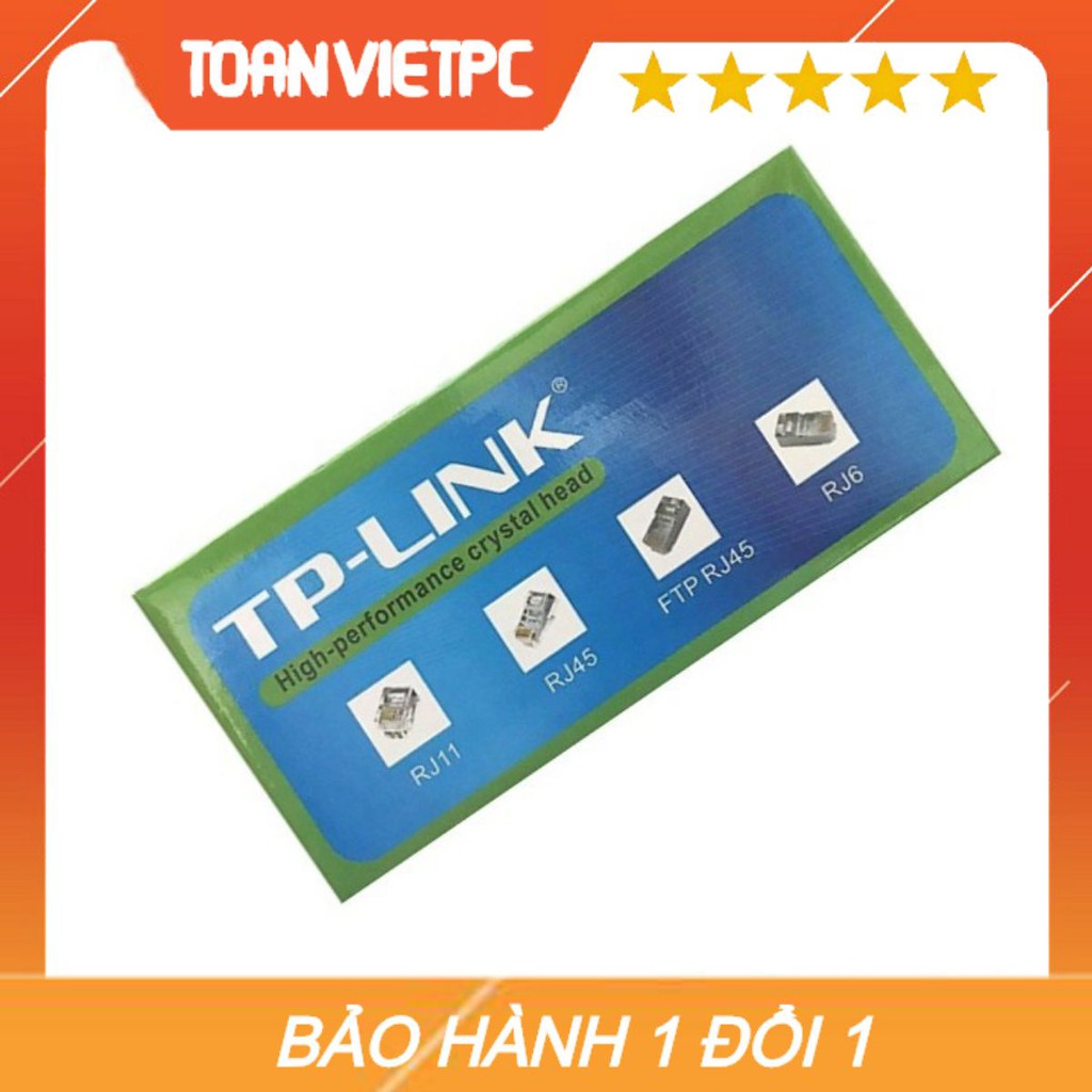 Hạt mạng Tp-link CAT6 hộp 100 hạt