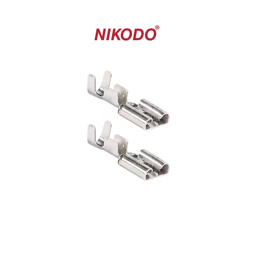Giắc cắm 8mm đầu sắt kết nối loa âm thanh chất lượng cao/Jack cắm loa đầu nhựa Nikodo, âm thanh nhà yến