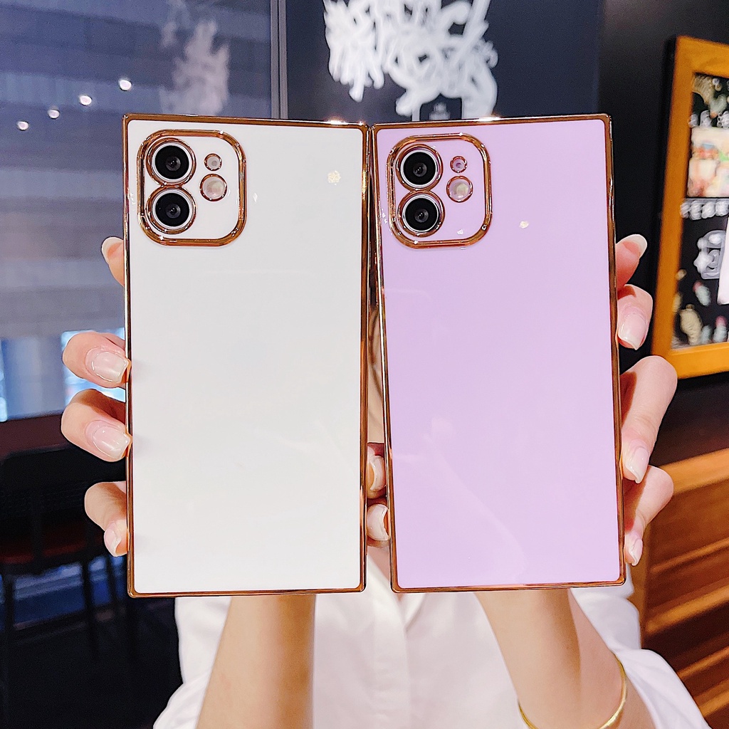 Ốp điện thoại viền vuông thích hợp cho Iphone 7plus 8plus I12 12 Pro 12 Pro Max I7 I8 Xs I11 11 Pro Max Xs Max 8plus