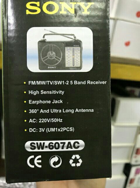 Radio sony sw-606AC