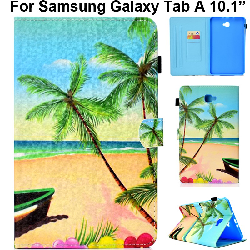 Ốp lưng Samsung Galaxy Tab A A6 10.1 Vỏ SM-T580 T585 Đế bảo vệ mềm