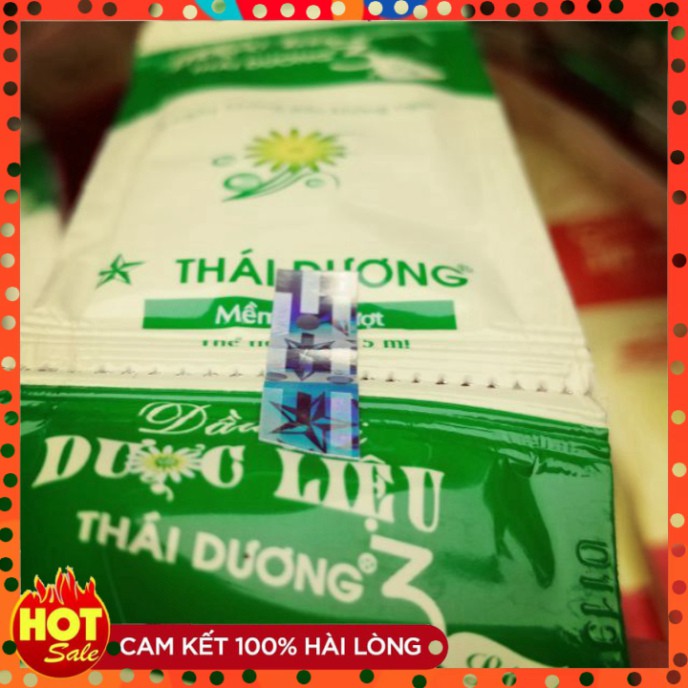 [Mã DUCT30KHP giảm 20%] 20 gói dầu gội dược liệu sao thái dương  3 chính hãng (xanh, vàng) Hải Phòng