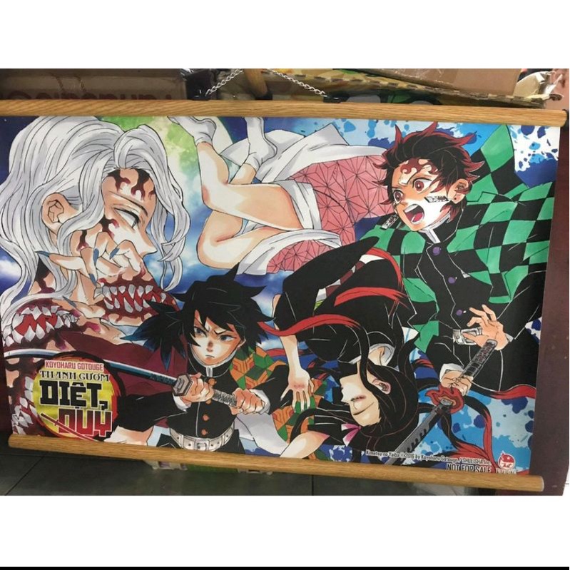 poster Kimetsu no Yaiba tập 21