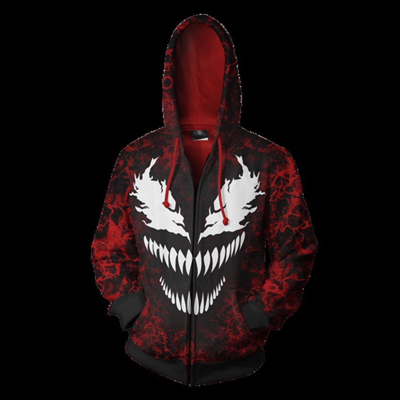 Áo Khoác Hoodie Hóa Trang Nhân Vật Venom Người Nhện | BigBuy360 - bigbuy360.vn