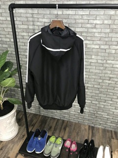 Áo khoác dù nam nữ 1 xọc