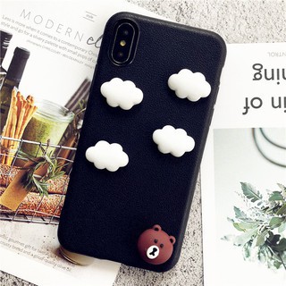 ỐP LƯNG GẤU BROWN THỎ CONY - MÂY NỔI