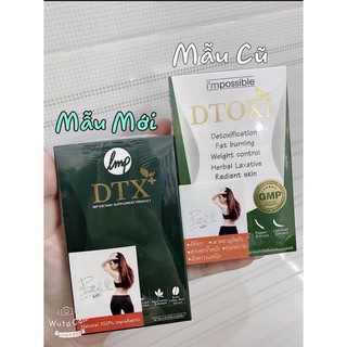 Viên thải độc giảm cân DTX+, Giảm Cân Thải Độc tách vỉ 10 viên