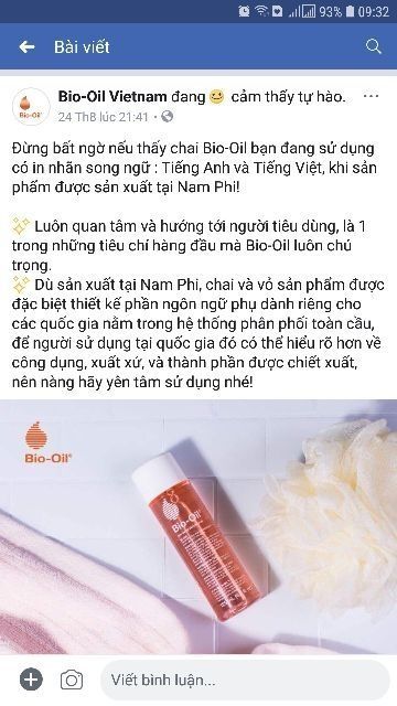 Date mới [NHẬP KHẨU CHÍNH NGẠCH] DẦU BIO OIL GIẢM RẠN DA, MỜ SẸO HIỆU QUẢ 25ML, 60ML.