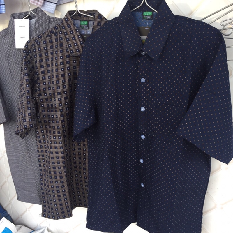 Áo Sơ Mi Cotton Kate Trung Niên Cho Bố