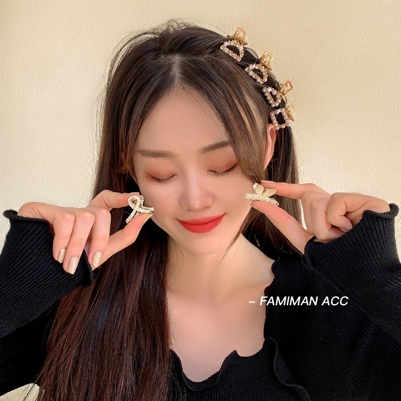 Kẹp Tóc Mini Phong Cách Hàn Quốc Dễ Thương Thời Trang Cho Nữ