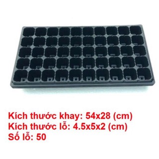 1 chiếc khay ươm hạt giống các cỡ