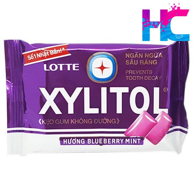 Kẹo cao su lotte xylitol - Đủ vị - Không đường