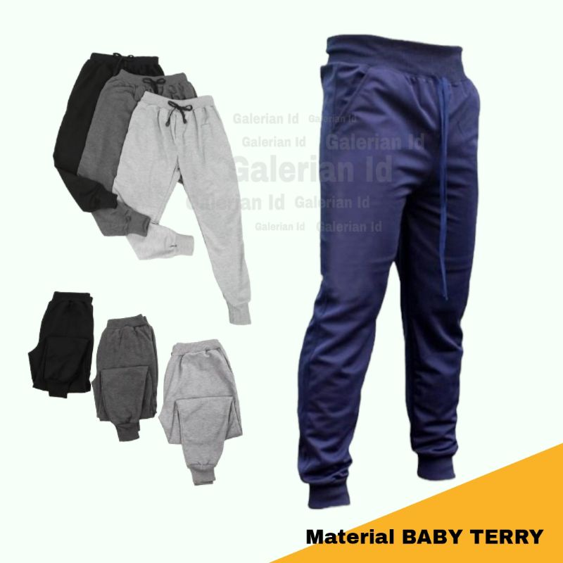 Quần jogger / Quần jogger Chất Liệu Vải Thô