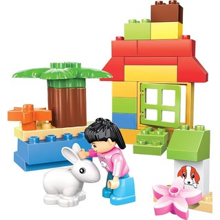 Đồ chơi lắp ráp Junior Block Creative Bricks (Ngôi nhà)