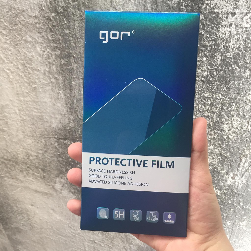 Bộ 5 miếng dán dẻo Gor cho Galaxy Note 10 Lite - bảo vệ siêu siêu mỏng 0.15mm (5 miếng)