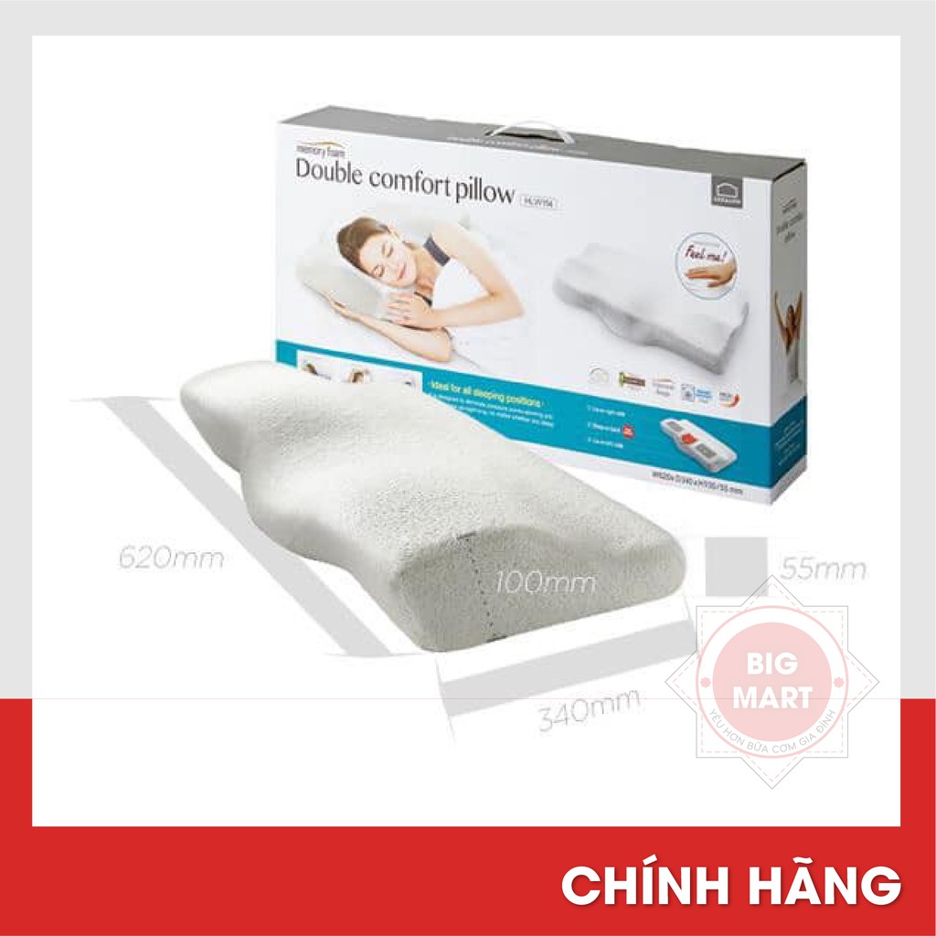 [LOCK &amp; LOCK] - GỐI MEMORY FOAM 50D LOCK&amp;LOCK HLW114