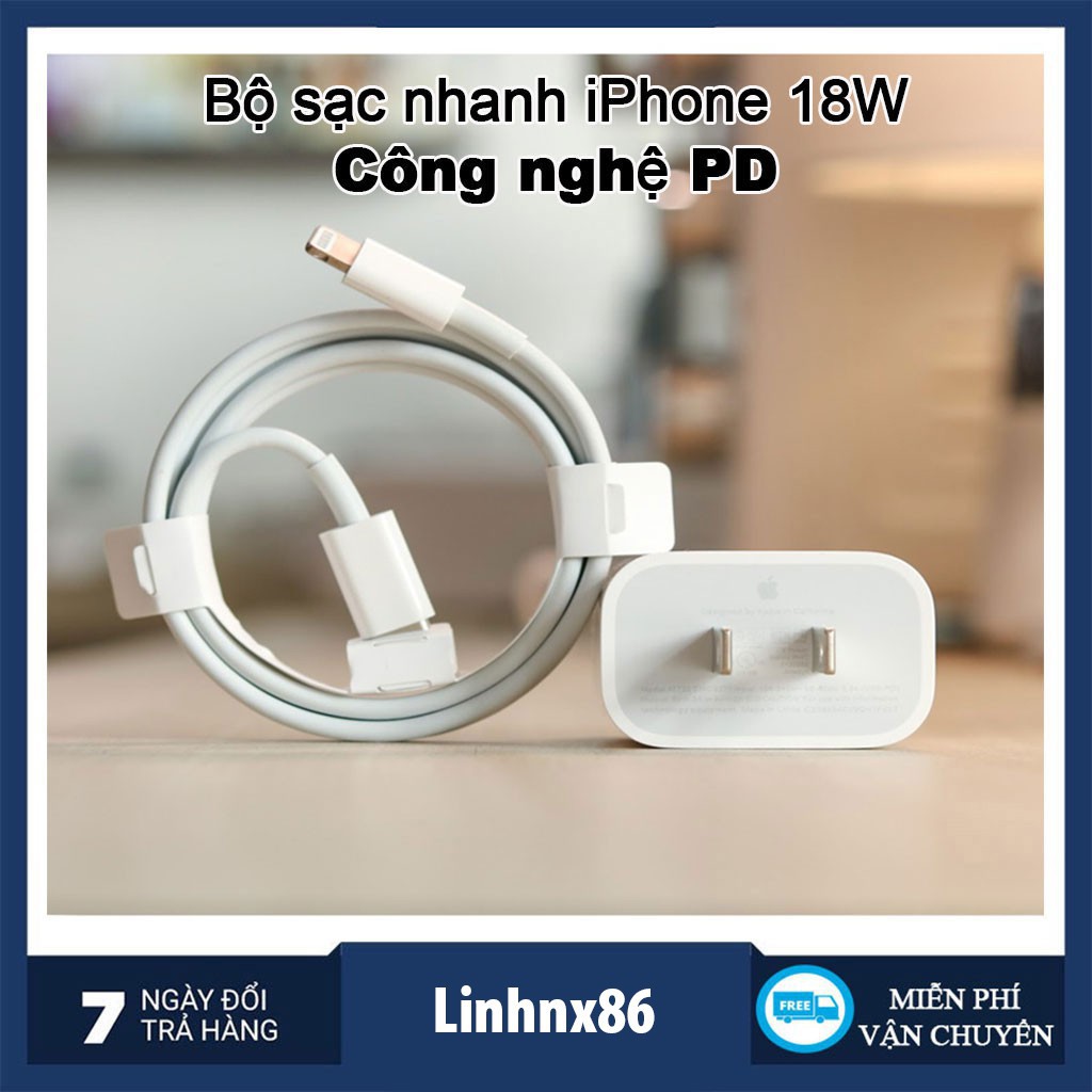 Sạc iphone - Sạc Nhanh iphone - iphone 6/7/plus/8/plus/X/Xs/Xsmax/11/11pro/12/12pro/12promax - Chính Hãng - Bảo Hành