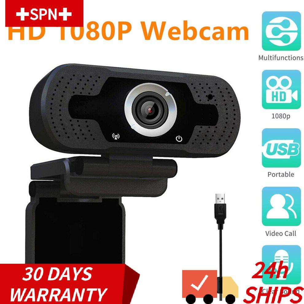 Webcam Hd 1080p Tích Hợp Micro Tự Động Lấy Nét Màu Sắc Dành Cho Laptop / Máy Tính Bàn | BigBuy360 - bigbuy360.vn
