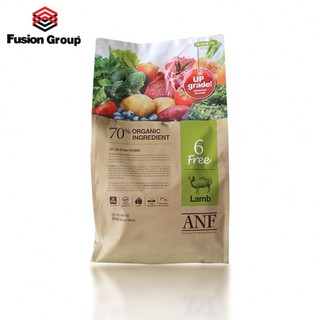 Anf 6free-thức ăn hữu cơ vị cừu cho chó bao 2kg