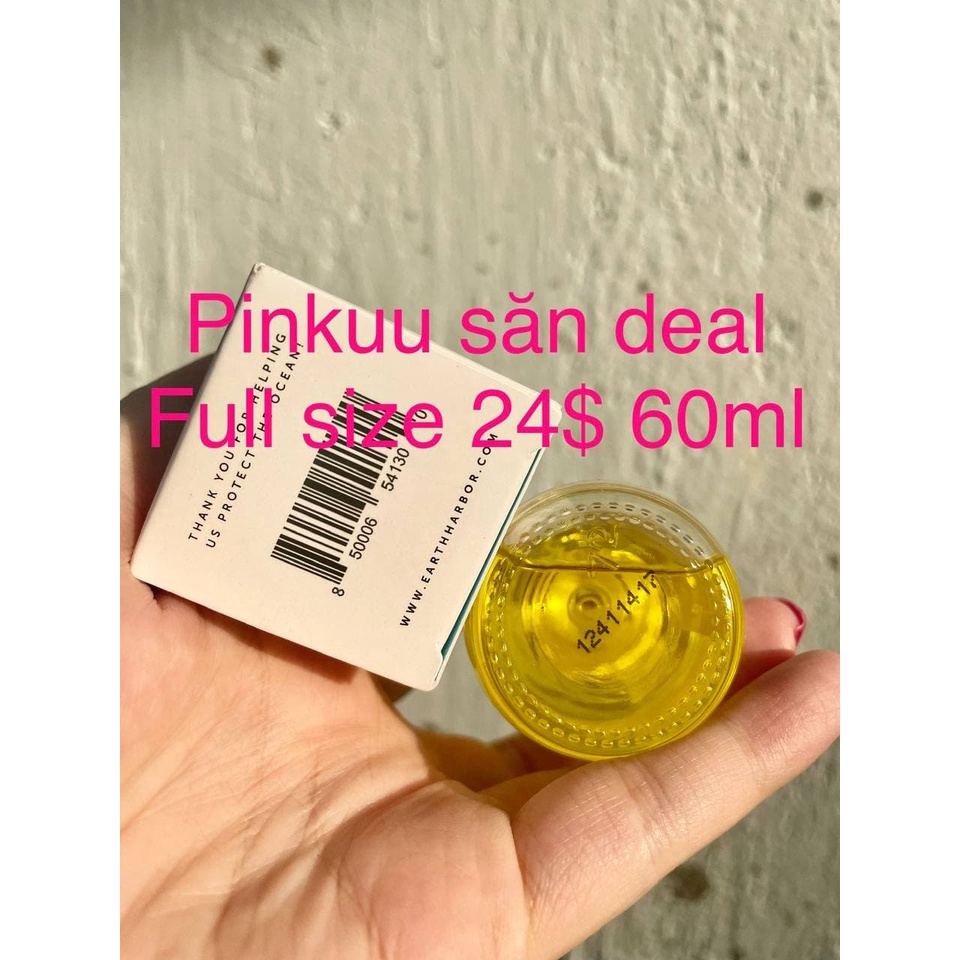 Earth Harbor dầu tẩy trang 24$ Sunshine Dew sáng da, dưỡng chống lão hóa căng mọng Boxycharm