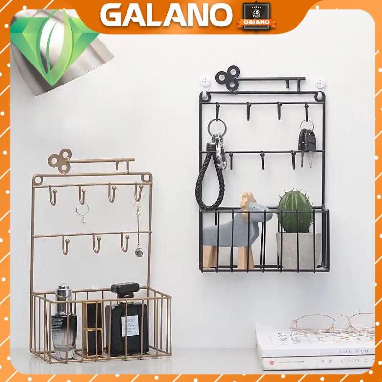 Giá Treo Đồ GALANO Giá Để Đồ Trang Sức, Treo Chìa Khóa, Treo Khẩu Trang Đa Năng Tiện Dụng HG-001285