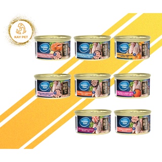 Thức ăn mèo - Pate Snappy Tom lon 85g - Hàng Thái Lan