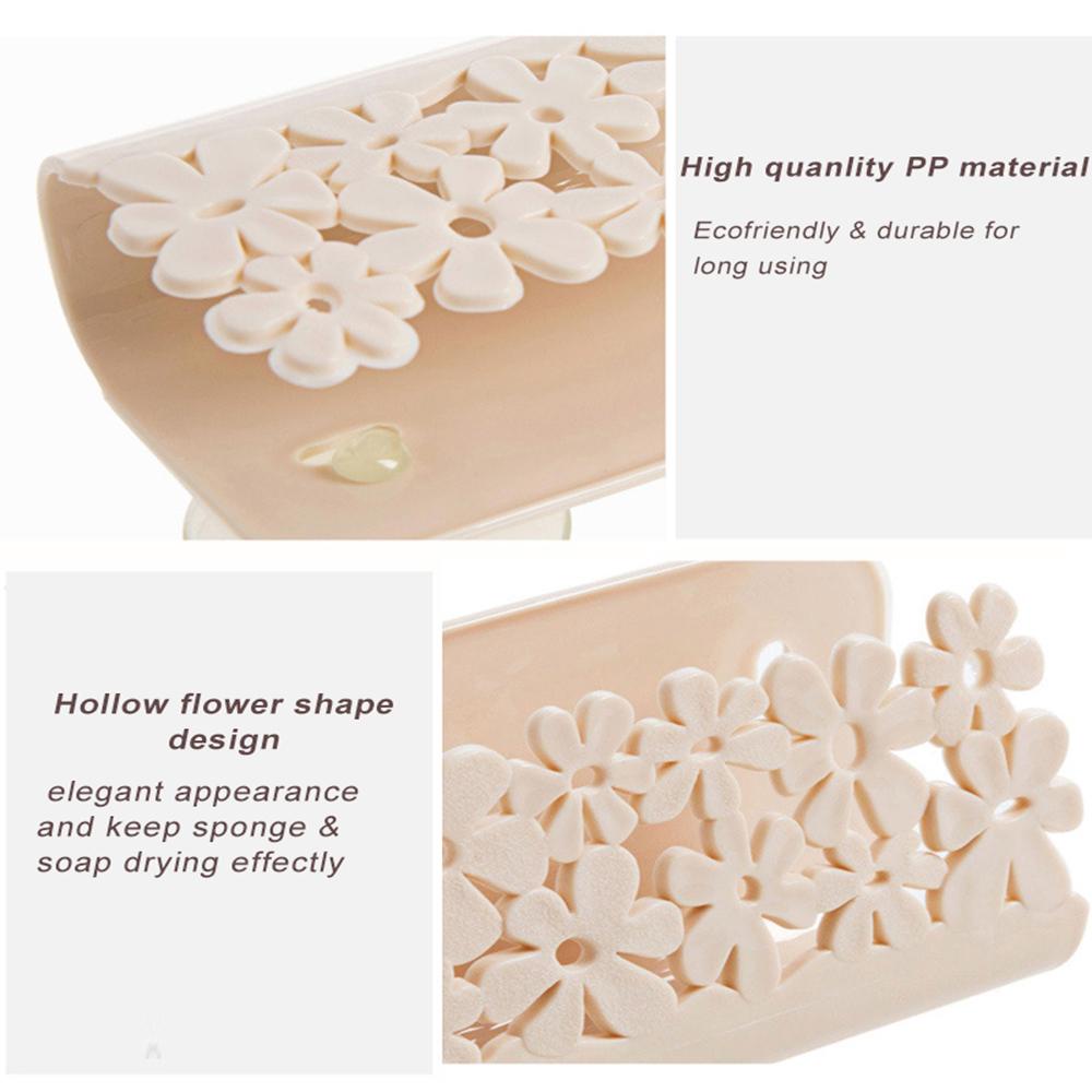 CONOPERY Giá Đỡ Bọt Biển Rửa Chén Có Giác Hút Gắn Bồn Rửa