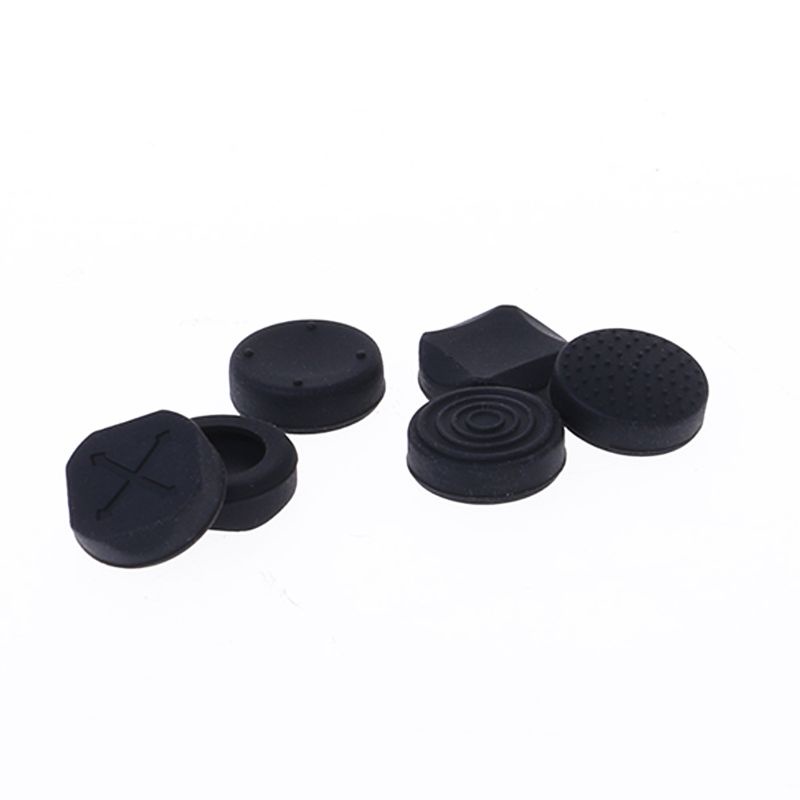 Nắp Silicone Bảo Vệ Nút Bấm 6 Trong 1 Cho Tay Cầm Chơi Game Sony Ps Vita Psv 1000 2000