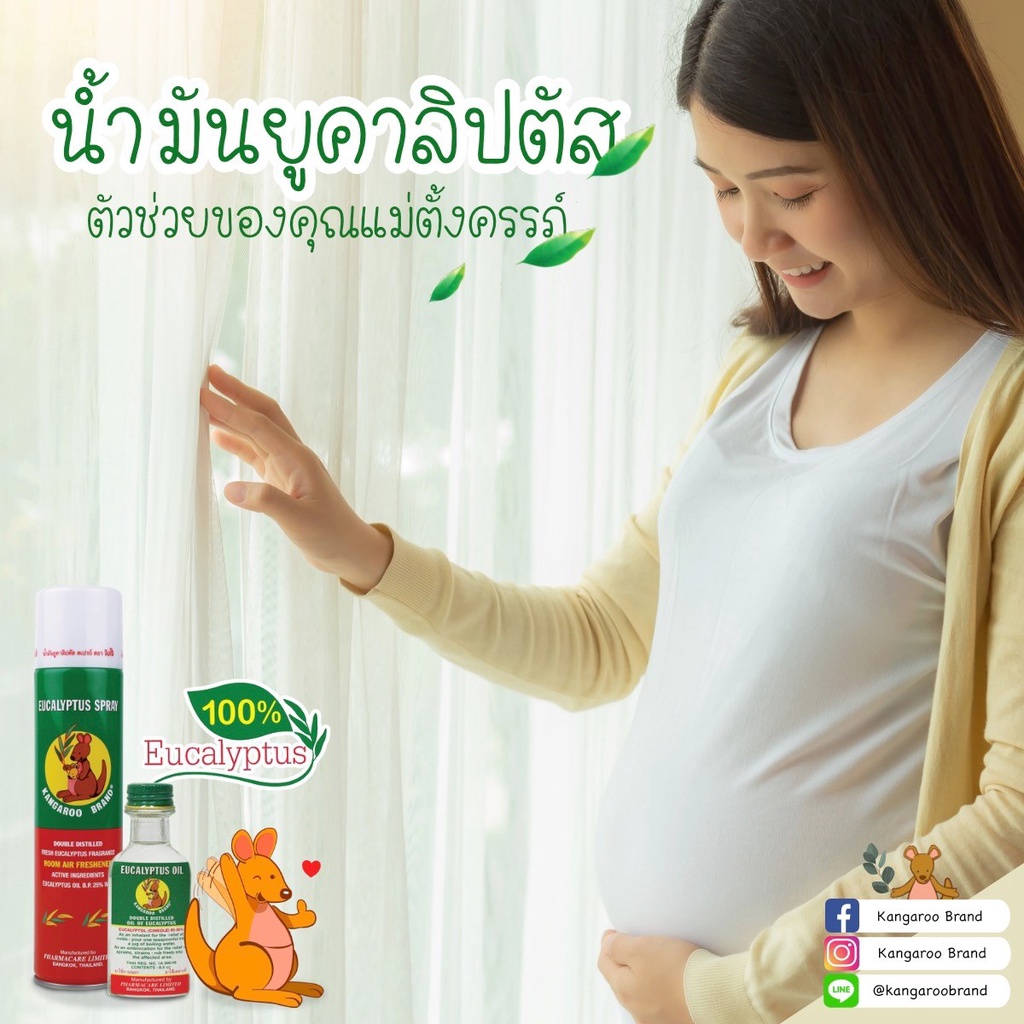 Dầu Khuynh Diệp Bạch Đàn Thiên Nhiên 100% Kangaroo Thái Lan