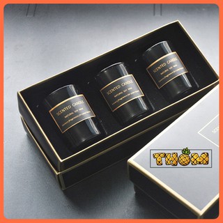SET 3 HŨ NẾN THƠM DELUXE CAO CẤP