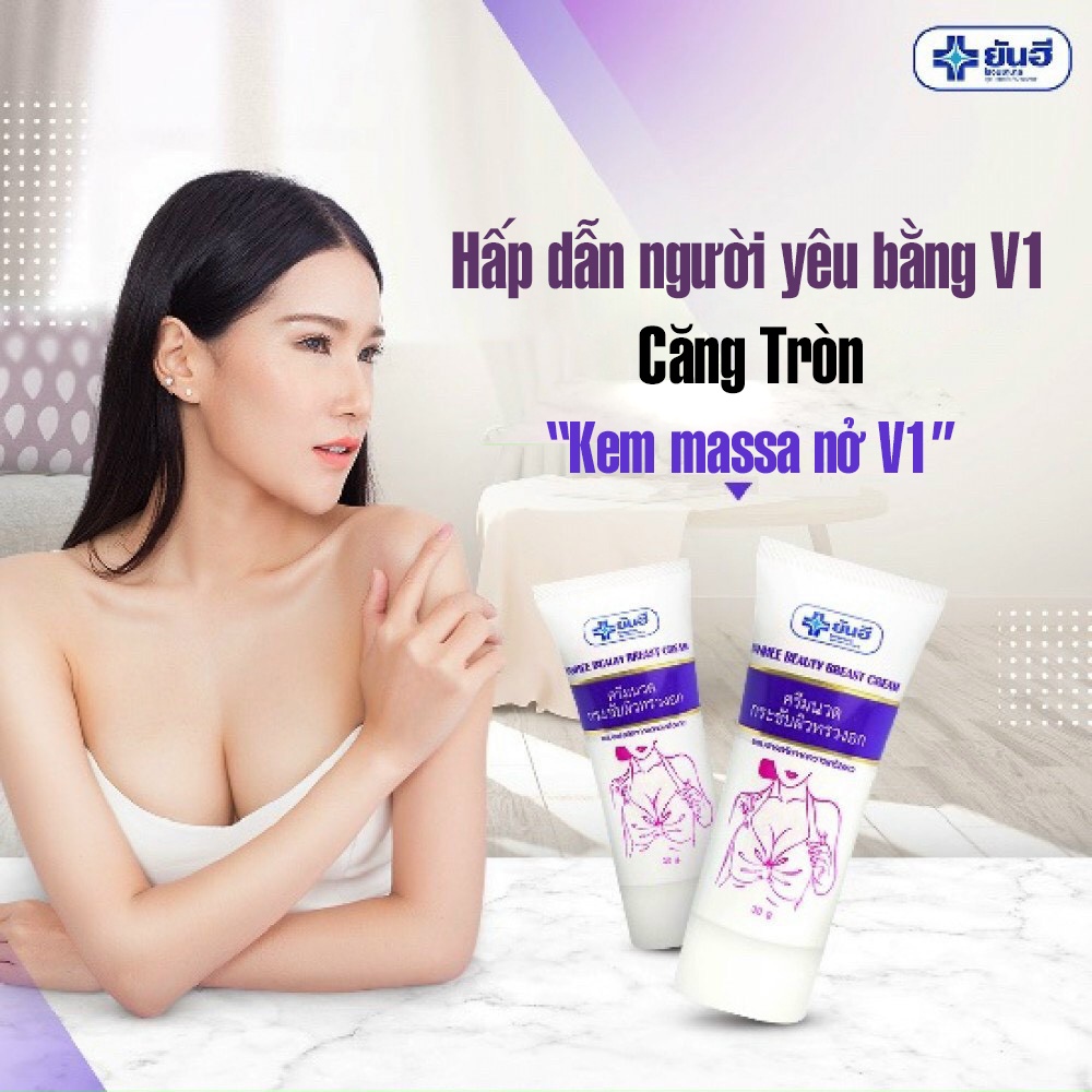 Kem Massage Làm Nở Ngực Và Săn Chắc Ngực Yanhee Beauty Breast Cream 30g Nội Địa Thái Lan - Scosmetic