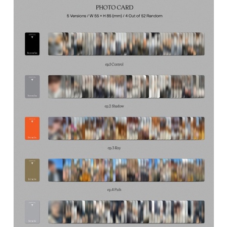 Album Sun + NO Áp Phích Hình Nhóm Nhạc Seventeen 4th