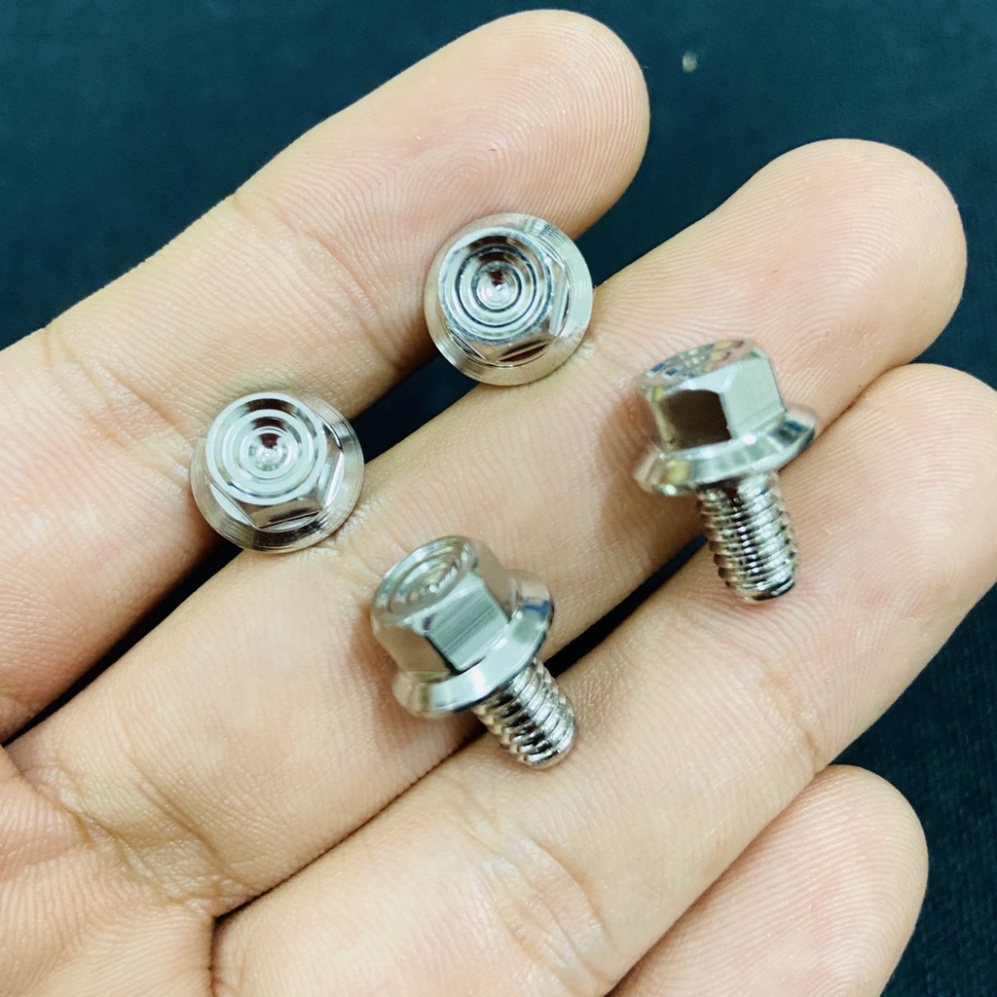 [HCM XẢ KHO MÙA DỊCH] Ốc inox 6ly10 SALAYA MẪU THÁI V2 sử dụng bắt hộp sên, cạt te, WAVE, DREAM, EXCITER, SONIC, FUTURE