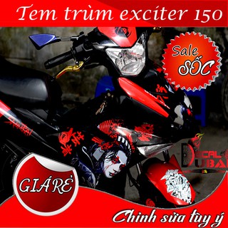 Tem Trùm Xe Exciter 150 ( Mới Nhất )