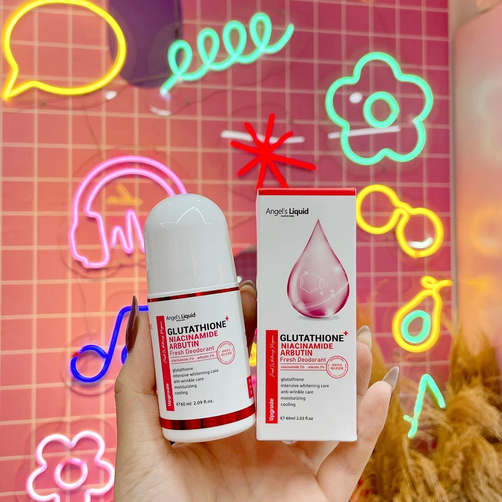 Lăn Khử Thâm Angel's Liquid Sáng Da Vùng Dưới Cánh Tay 60ml