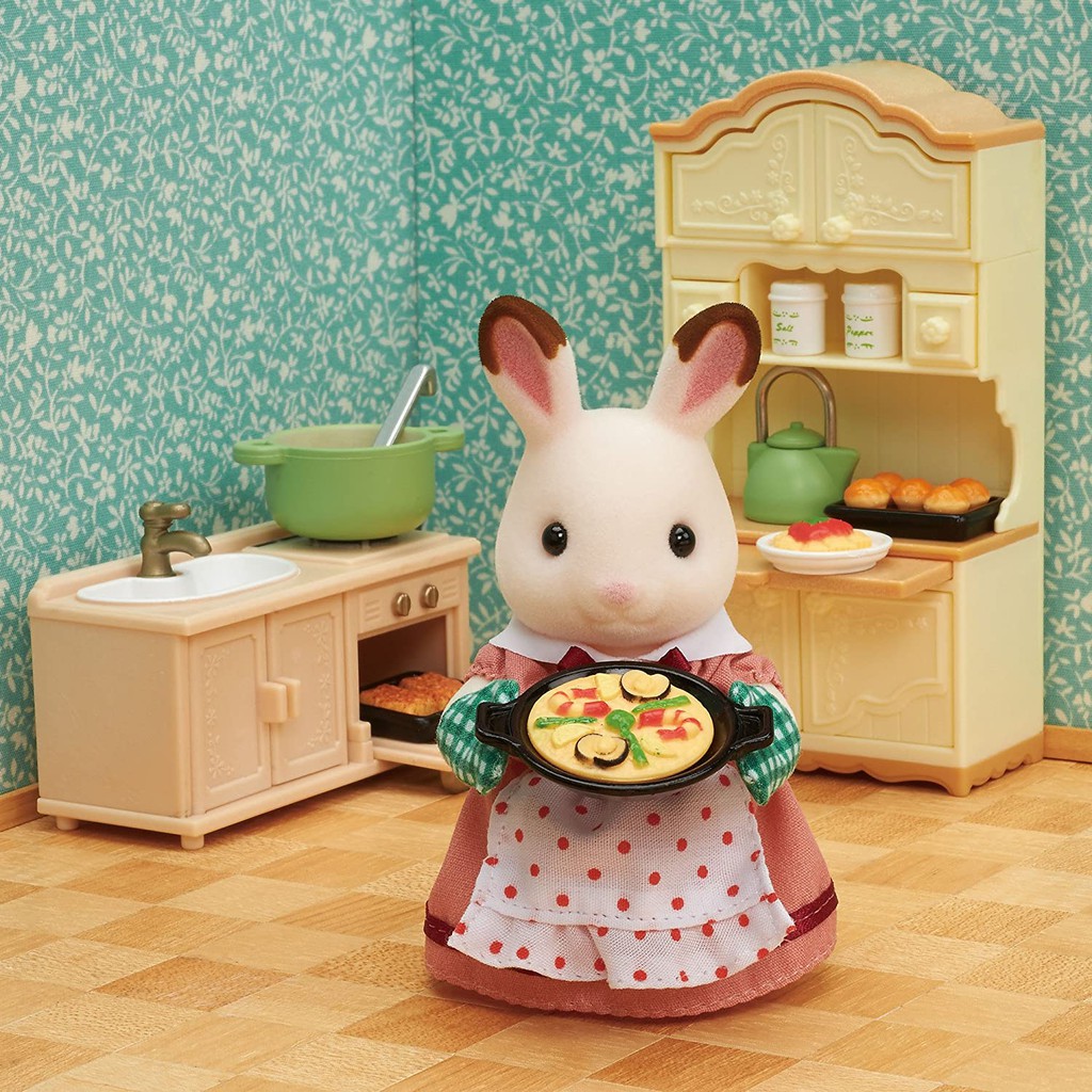 Sylvanian Families Bộ Đồ Ăn Bếp Nấu Cuisine Set