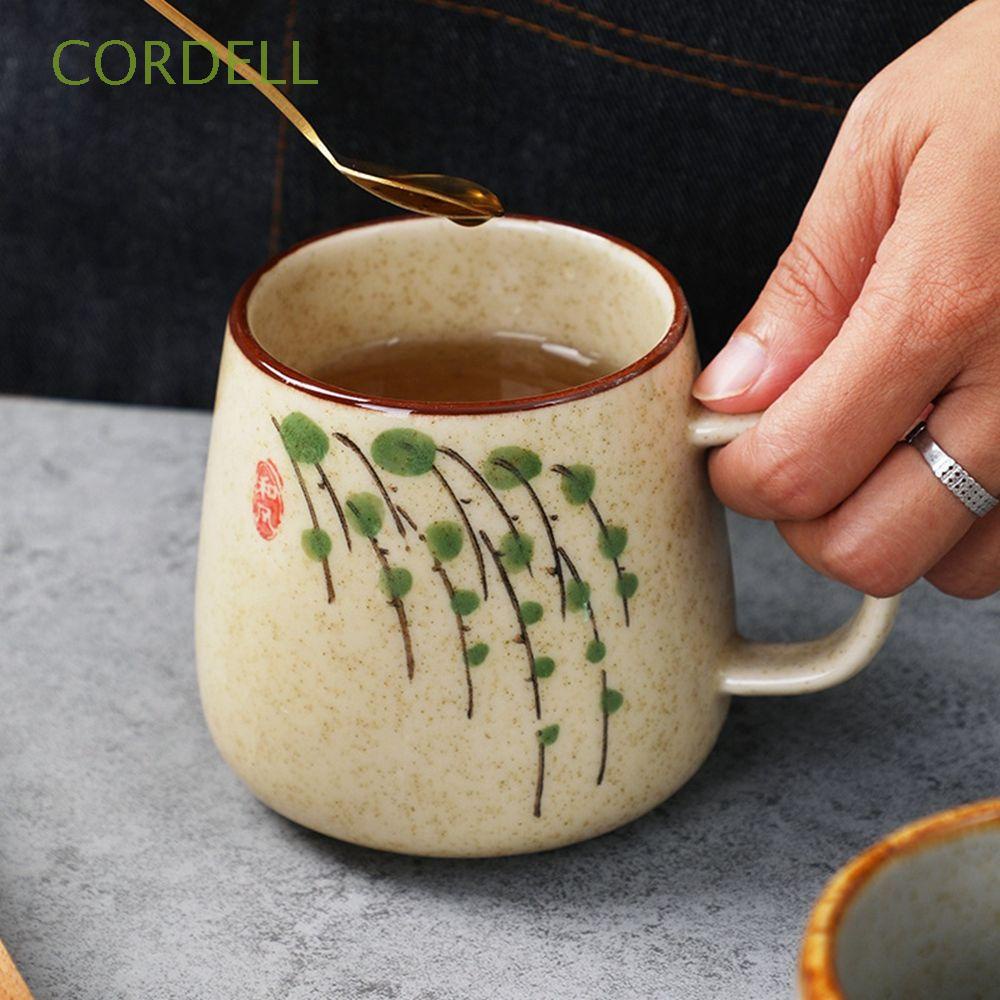 Cốc uống cà phê bằng sứ phong cách Nhật Bản đơn giản