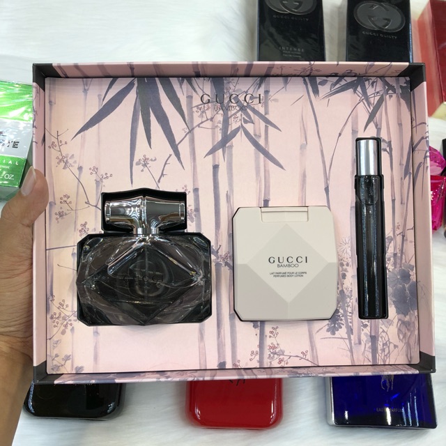 Set Nước Hoa Nữ Gucci Bamboo 75ml . Chính Hãng 2020 !