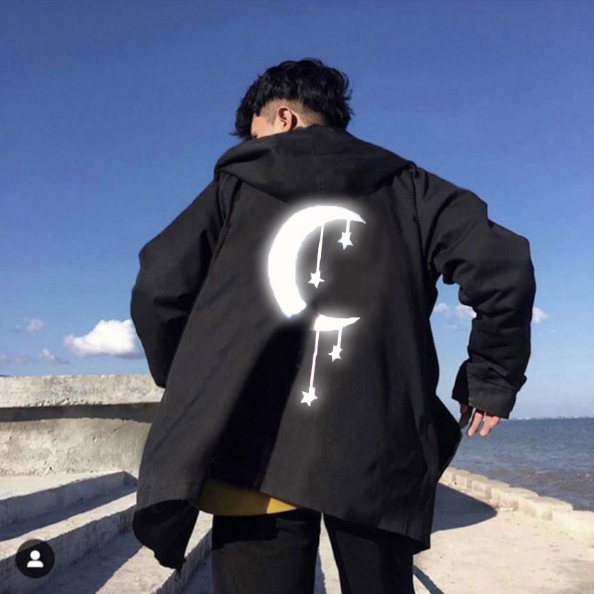 Áo Khoác Dù 2 lớp Nam Nữ Unisex - in phản quang 7 màu/Sáng Trắng (PQ002) Bao Hot | BigBuy360 - bigbuy360.vn