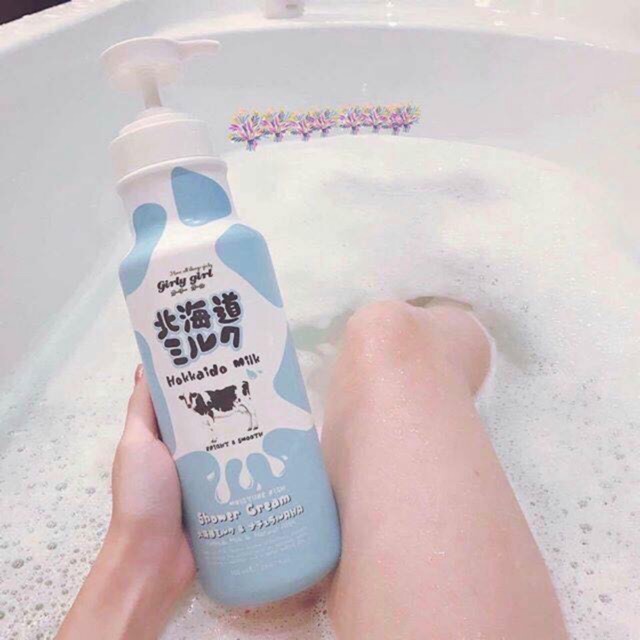 Sữa tắm bò Hokkaido Milk 700ml