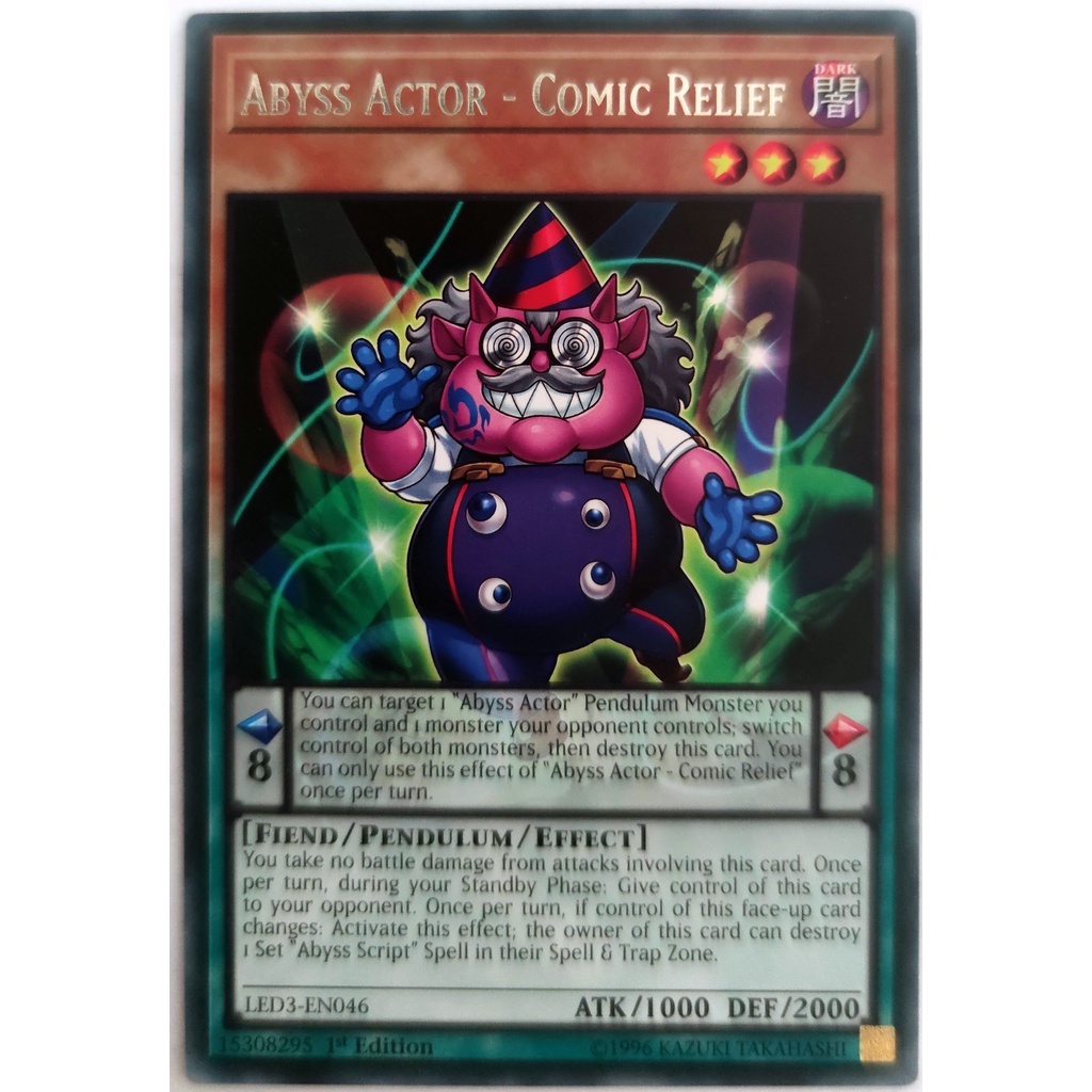 [Thẻ Yugioh] Abyss Actor - Comic Relief |EN| Rare