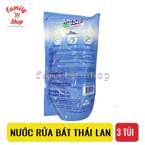 combo 3 túi rửa bát thái