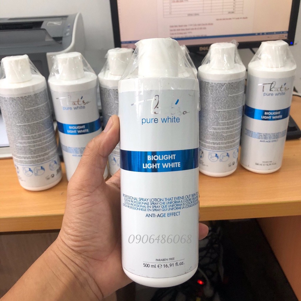 Tinh chất phun trắng That So (Italy) 500ml