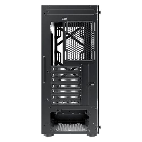 Vỏ case MIK TN10 Kem 3 Fan RGB (nút điều khiển led trên case)