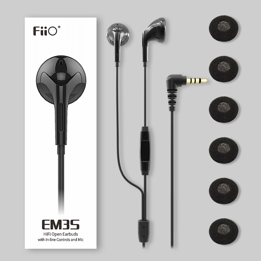 Tai nghe nhạc ear-buds màng loa lớn - FiiO EM3S