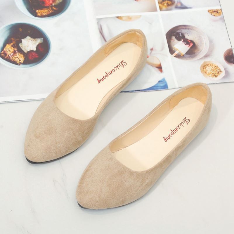 Giày Búp Bê Mũi Vuông Xinh Xắn Dành Cho Nữ Size 41 43 | BigBuy360 - bigbuy360.vn