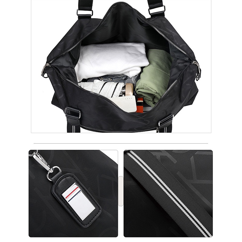 Túi du lịch nam nữ ZAJA đa năng gấp gọn thời trang xách tay ulzzang đựng đồ cá nhân chống nước