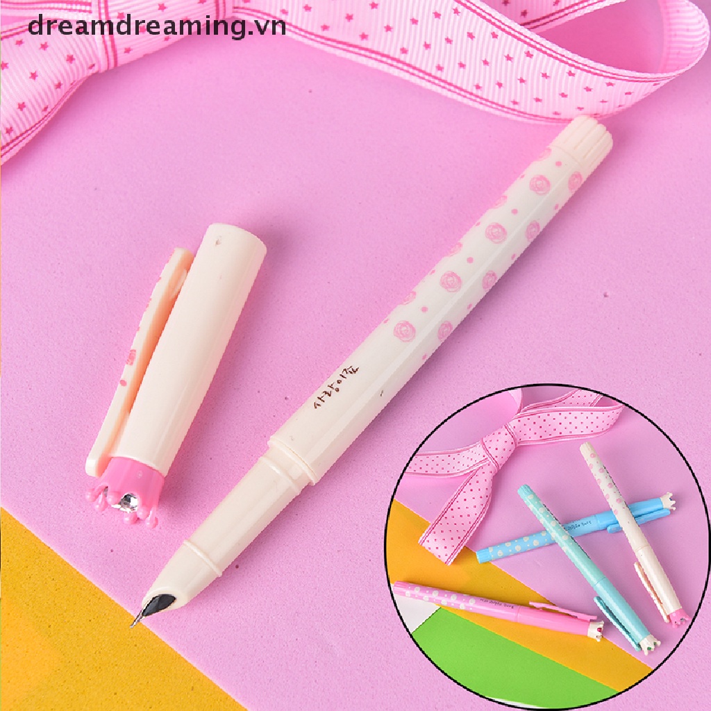 Bút Bi Ngòi 0.38mm Hình Vương Miện Độc Đáo