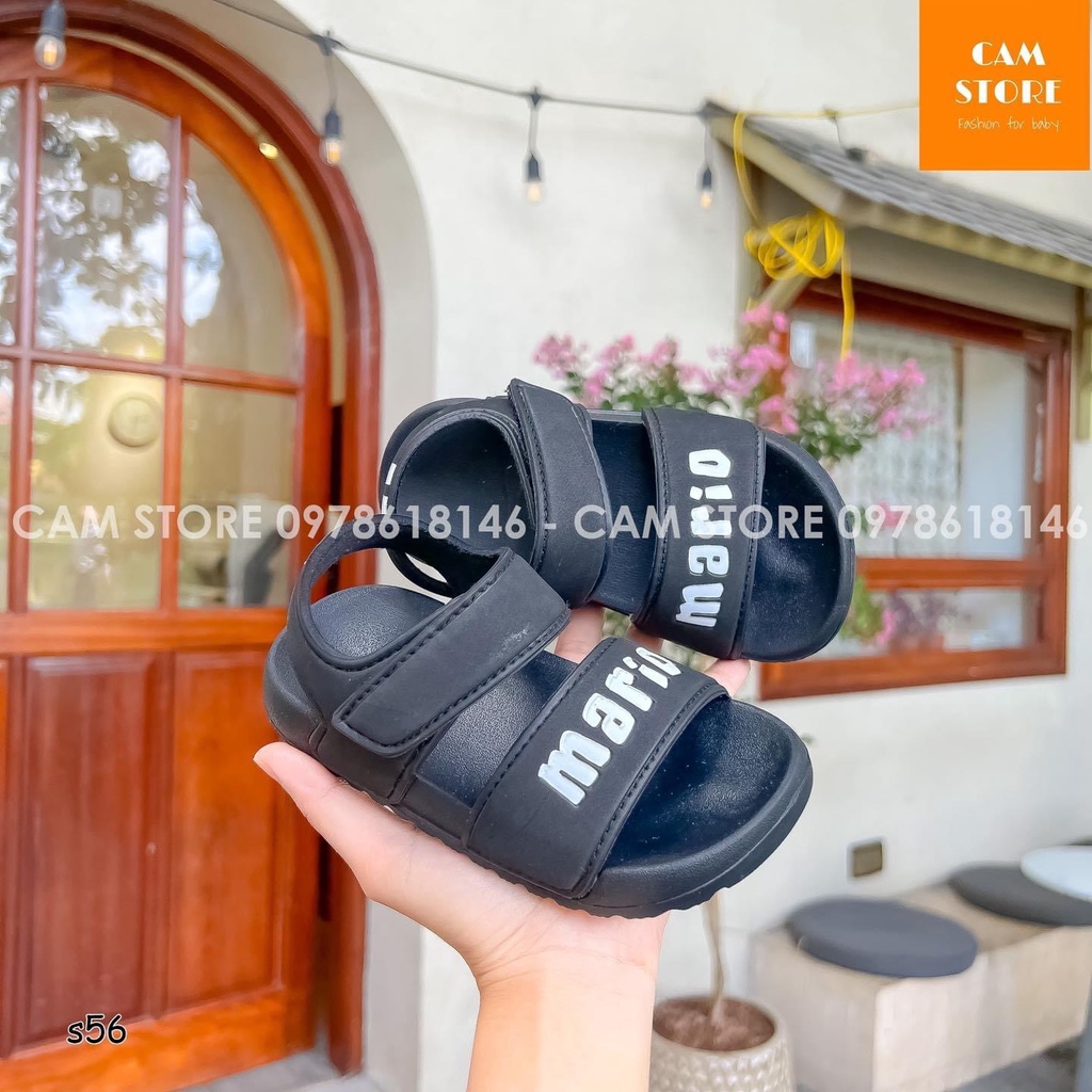 Dép Sandal Đế Siêu Nhẹ Siêu Êm Chính Hãng Mario Cho Bé Trai 2-5 Tuổi K132