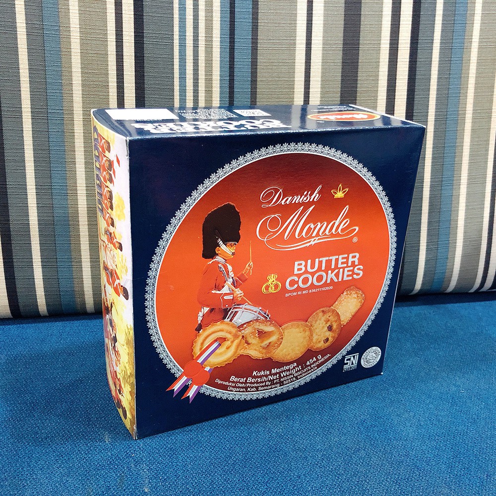 [ HÀNG TẾT 2021 - BÁNH NGON, HỘP SANG TRỌNG ] Hộp thiếc 454 gr Bánh Quy Bơ Danish Monde Đan Mạch (Date: 10/2021) | BigBuy360 - bigbuy360.vn